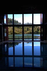 Piscina no Puyuhuapi Lodge & Spa