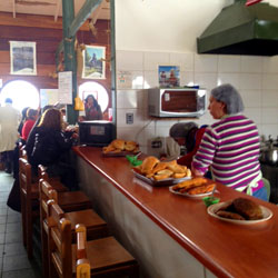 Comida típica em Chiloé