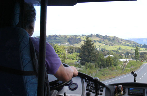 Transporte em Chiloé