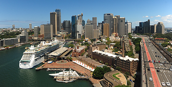 Vista da Harbour Bridge