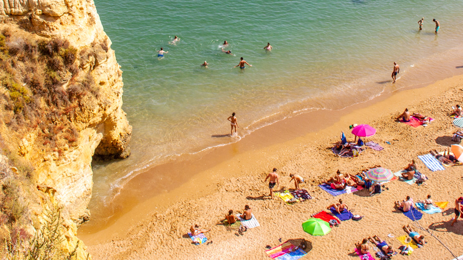 Algarve, sul litoral de Portugal