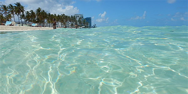 San Andrés dicas: praia Spat Bright