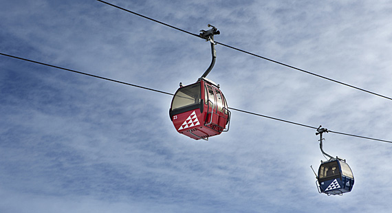 Valle Nevado: gôndola