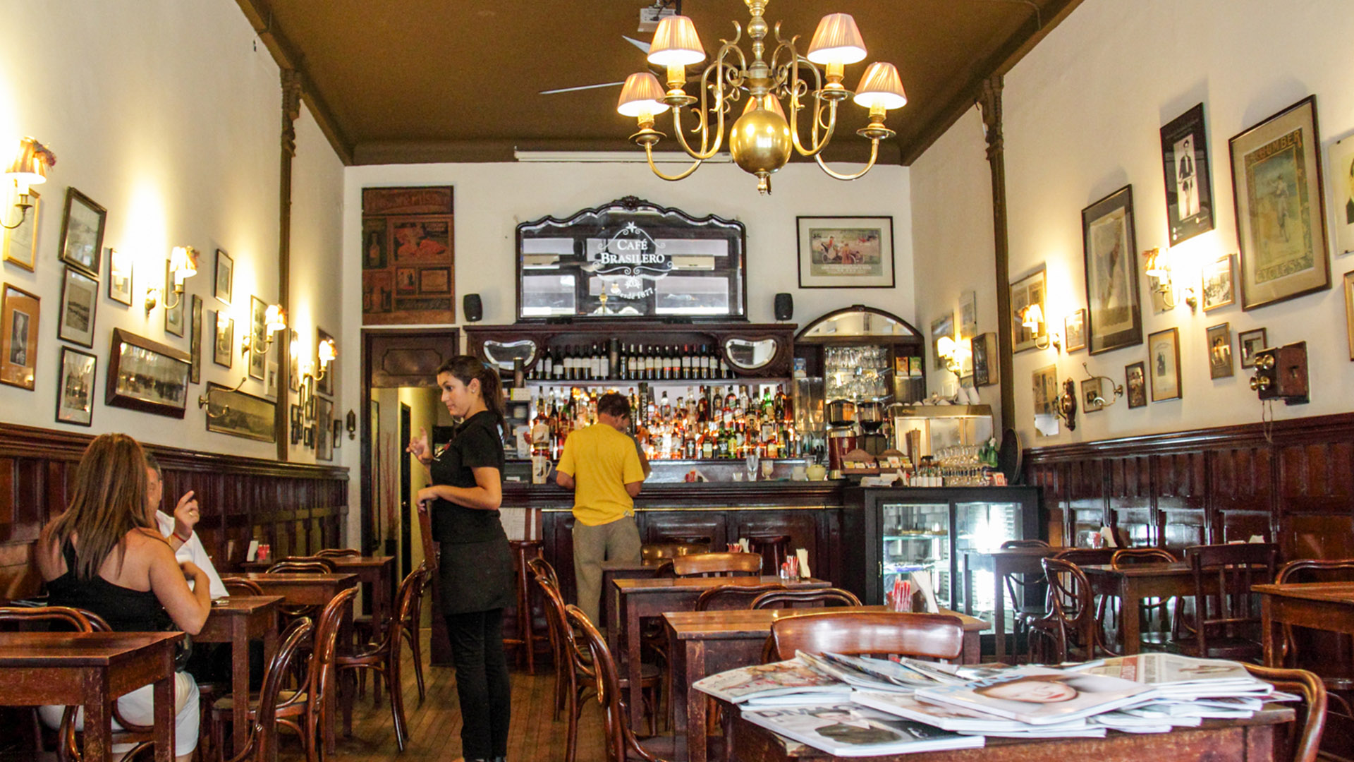 Onde comer em Montevidéu: Café Brasilero