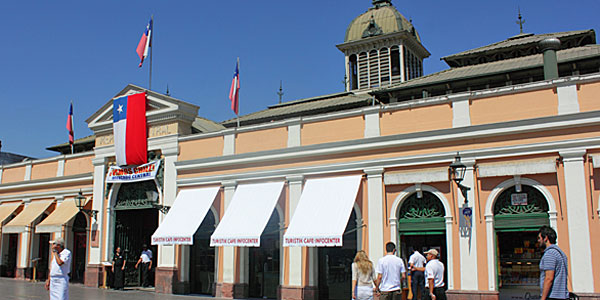 Onde comer em Santiago: Mercado Central