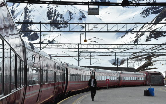 Estação de trem em Myrdal