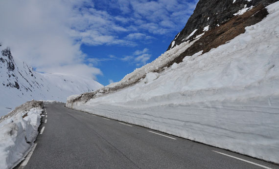 Entre Loen e Geiranger, Noruega 