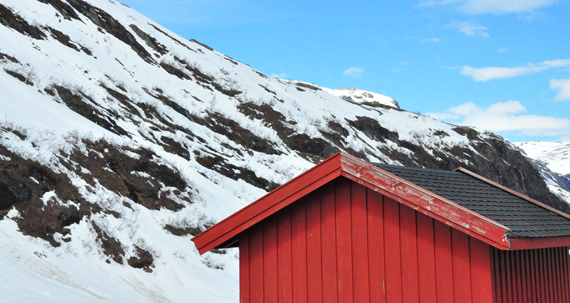 No caminho entre Oslo e Flåm