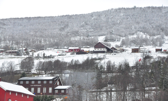 Trajeto entre Oslo e Flåm