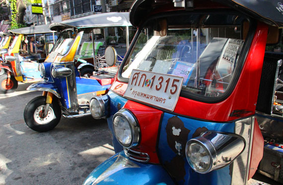 Tuk-tuk em Bangkok