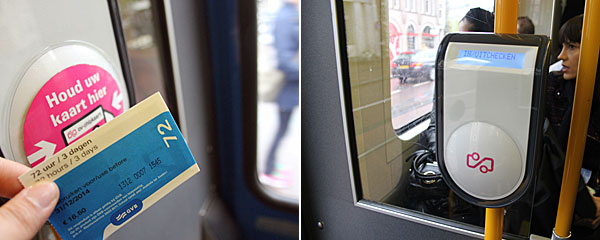 ransporte em Amsterdã: tram