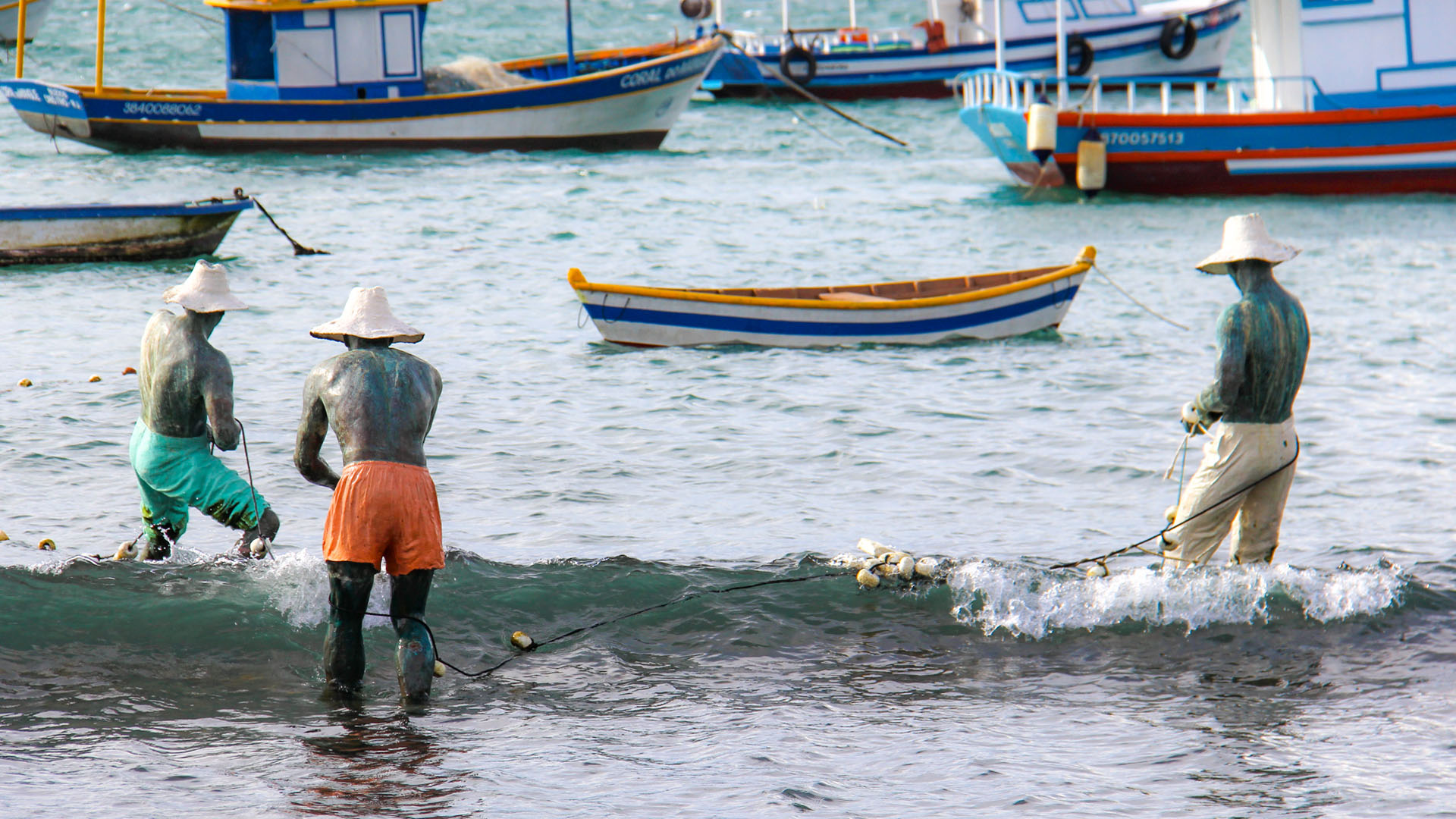 Os Três Pescadores