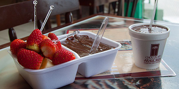 Campos do Jordão: onde comer - Chocolate Araucária