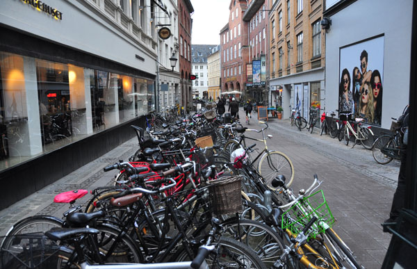 Bicicletas em Copenhagen