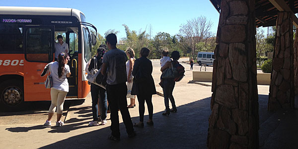 Ponto de ônibus Hot Park