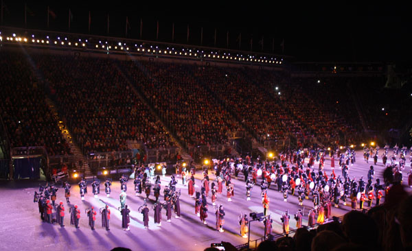 Military Tattoo, em Edimburgo