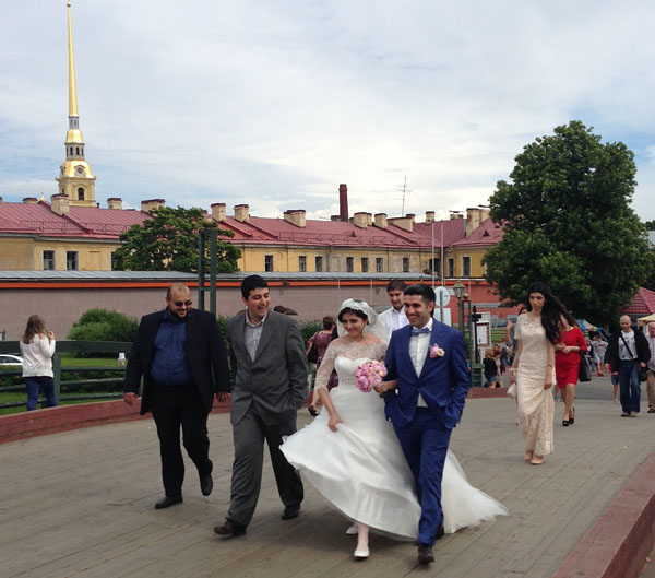 Casamento em São Petersburgo