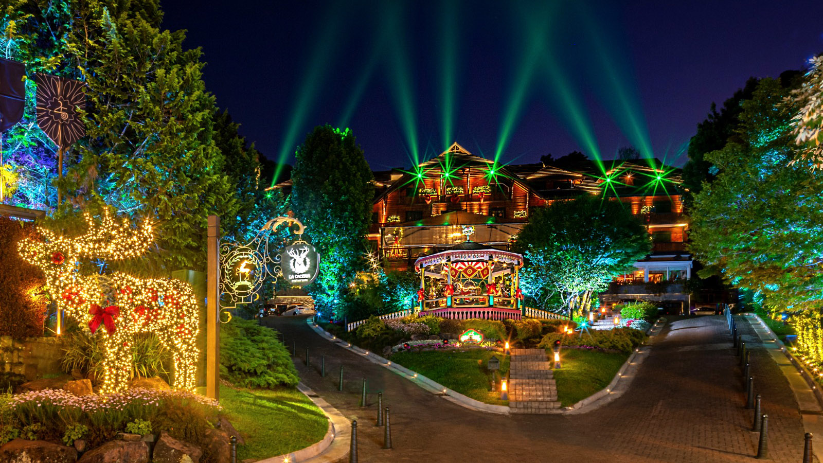 A extraordinaria Casa de Natal no hotel Casa da Montanha em Gramado