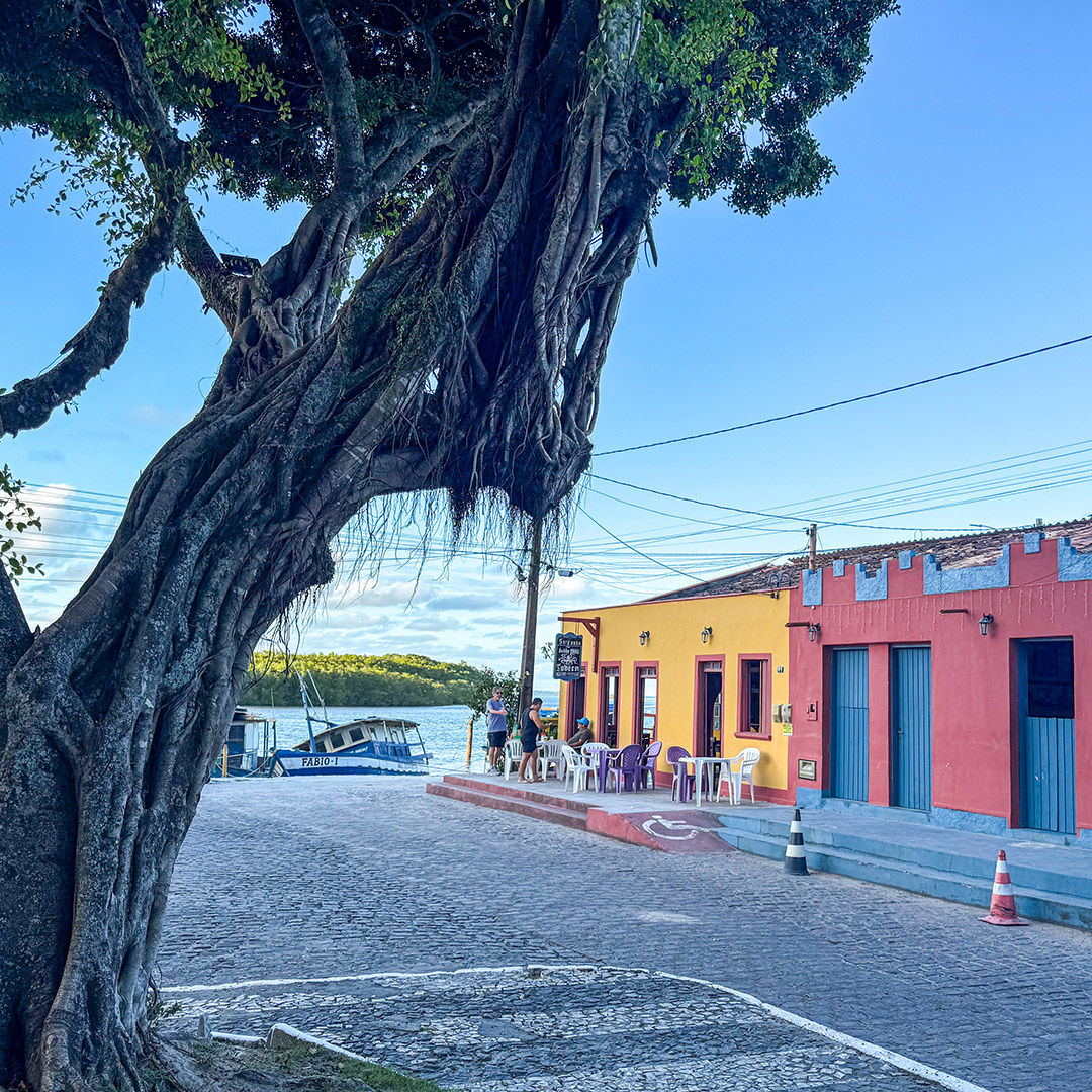Cais do porto de Santa Cruz Cabrália