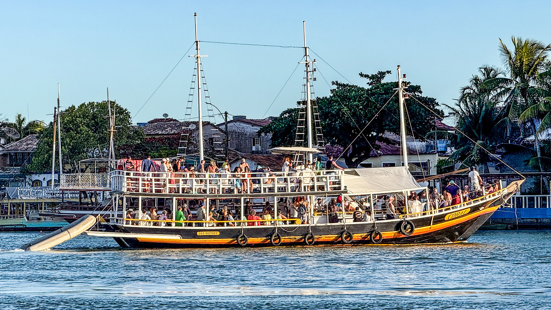 Passeio de chalana Santo André