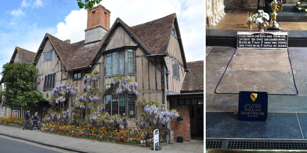 Casa de Shakespere em Stratford-upon-Avon