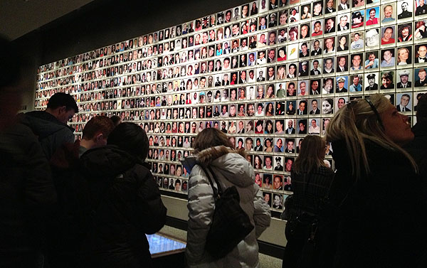 Homenagem às vítimas do 11 de setembro