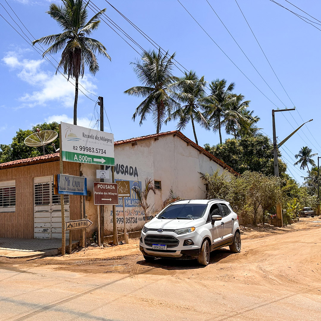 Como circular em São MIguel dos Milagres