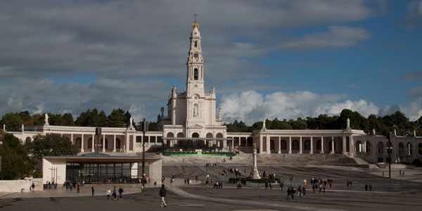 Basílica de Fátima, em Portugal