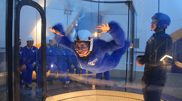 Queda livre no RipCord by iFLY
