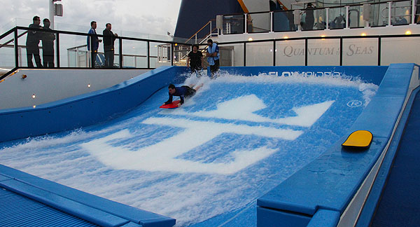 Bodyboard no Quantum of the Seas