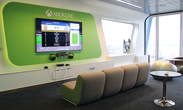 Estações de Xbox no Seaplex