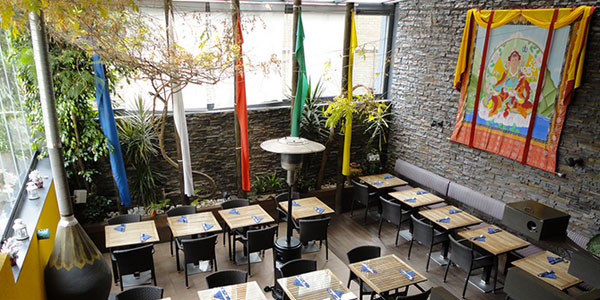 Restaurante vegetariano Os Tibetanos, em Lisboa