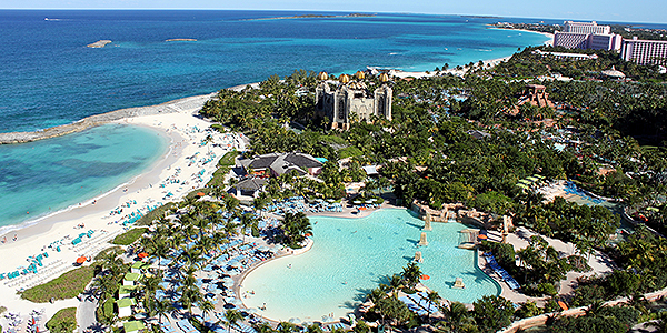 vista do alto Atlantis Bahamas