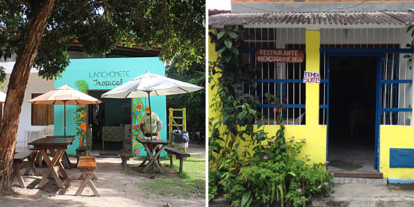 Lanchonete Tropical e Abençoado por Deus