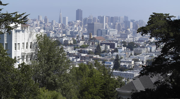 Vista do Buena Vista Park