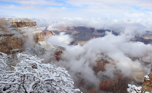 Grand Canyon no inverno