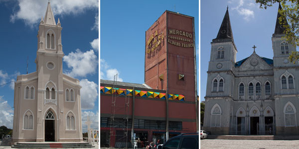 Colina de Santo Antonio, Mercado e Catedral de Aracaju