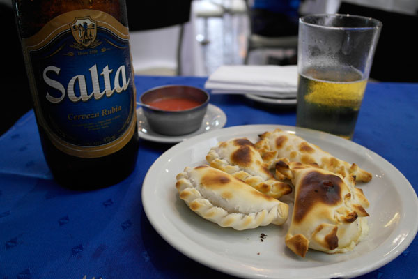 Salta empanadas Praça 9 de julio