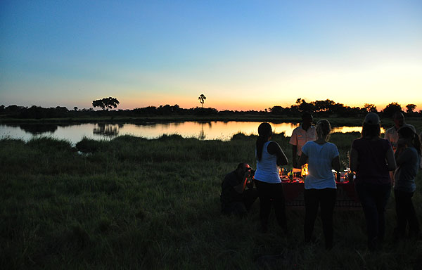 Recepção no Chitabe Lodge