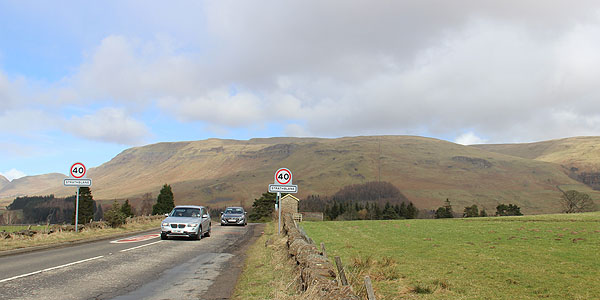 Caminho para Glengoyne