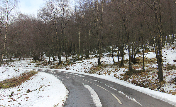 Estrada para Aberfoyle