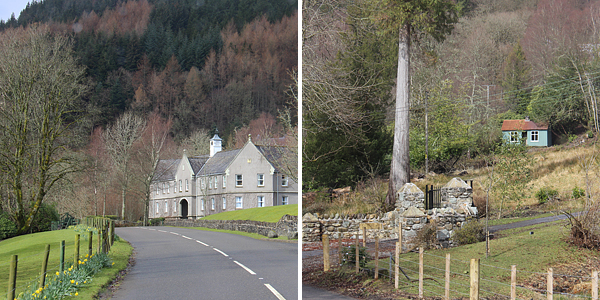 Estrada para Aberfoyle