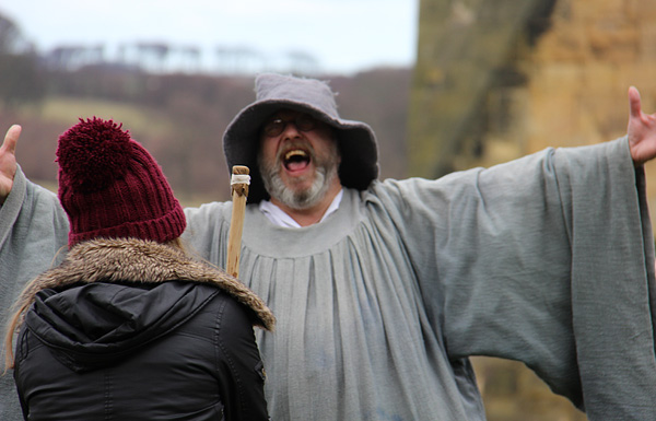 Vôo de vassoura no Alnwick Castle