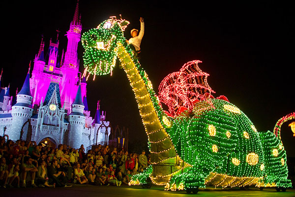 Main Street Electrical Parade, na Disney World