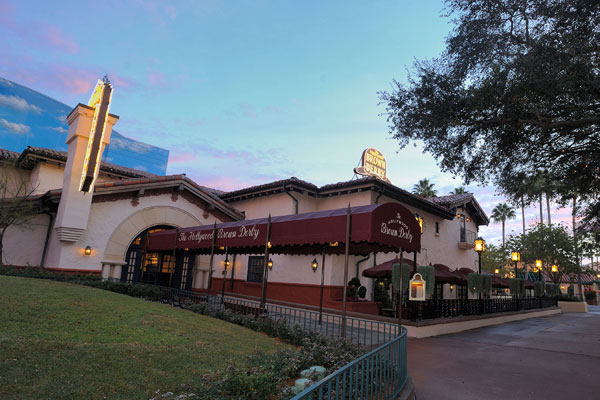 Fachada do Hollywood Brown Derby, na Disney