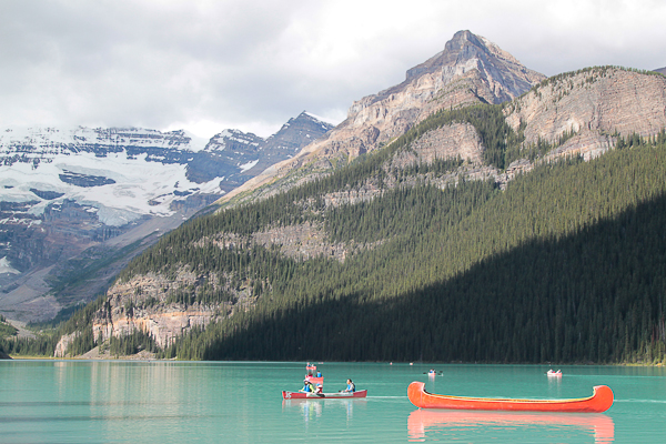 Vista do Lake Louise, em Banff