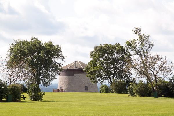 Martello Tower, no National Battlefields Park, em Quebéc