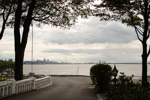 Vista a partir da Ile d'Orleans