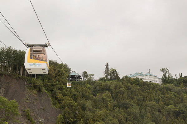 Bondinho no Parc Chute-Montmorency