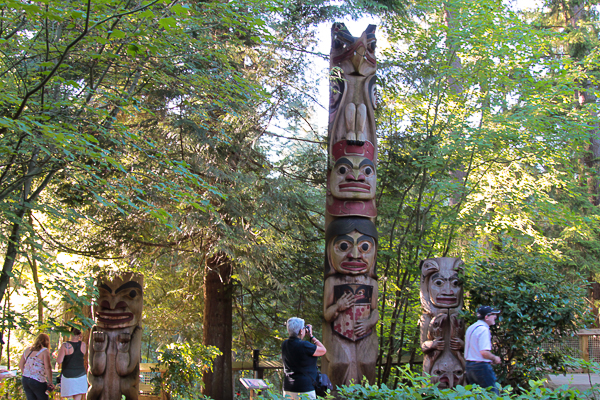 Tótens do Capilano Suspension Bridge